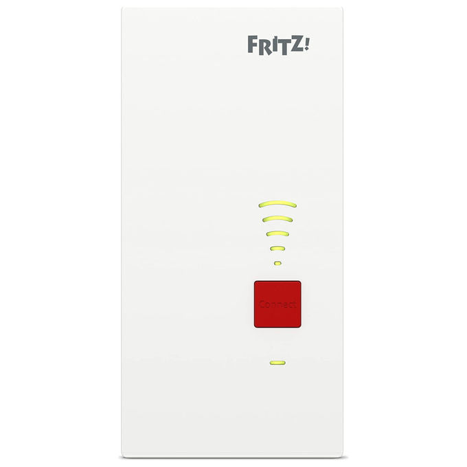 Fritz! Repeater 2400, Dual-WLAN AC + N, 1.733 Mbit-s, 600MBit-s, Gigabit-LAN, WLAN Mesh