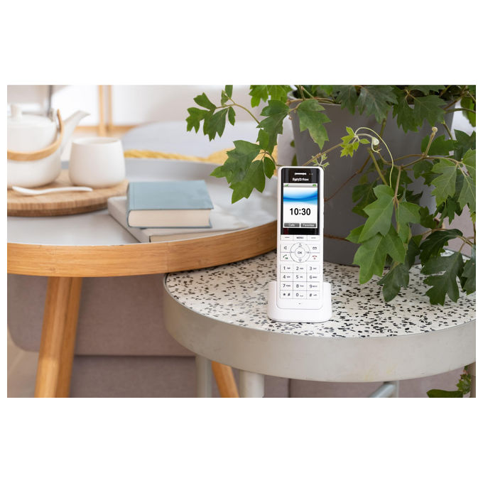 FRITZ! 20003010 Fritz!Fon X6 Telefono Cordless DECT Display a Colori 2,4'' Vivavoce Full-Duplex Smart Home colore Bianco