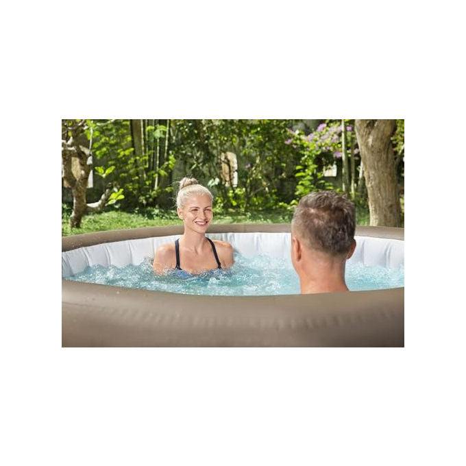 Bestway, Idromassaggio Gonfiabile Lay-Z-Spa Palm Springs AirJet, 4-6 Persone, 196x71 cm