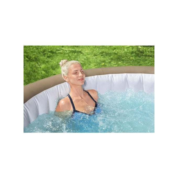 Bestway, Idromassaggio Gonfiabile Lay-Z-Spa Palm Springs AirJet, 4-6 Persone, 196x71 cm