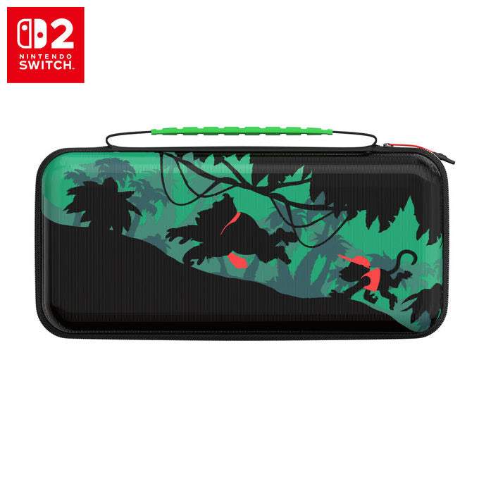 Turtle Beach Custodia PlayTrek Donkey Kong per Nintendo Switch 2 Nero e Verde