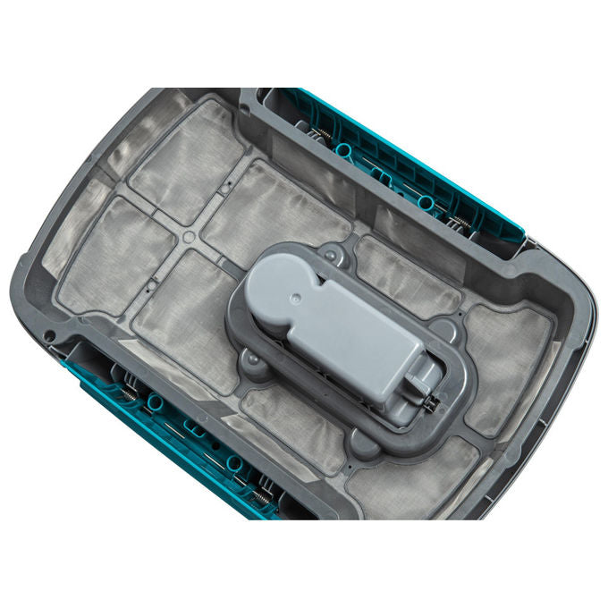 Bestway 58942 AquaTronix Pro G300 Robot Piscina 2in1 Aspiratore e Skimmer Cordless Batteria Litio 120 min fino a 50 m² colore Grigio