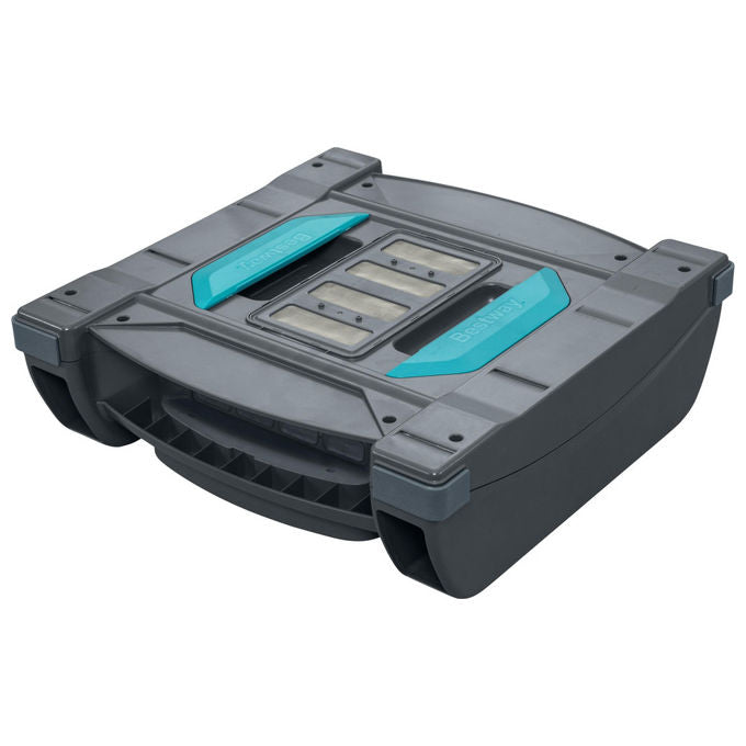 Bestway 58942 AquaTronix Pro G300 Robot Piscina 2in1 Aspiratore e Skimmer Cordless Batteria Litio 120 min fino a 50 m² colore Grigio