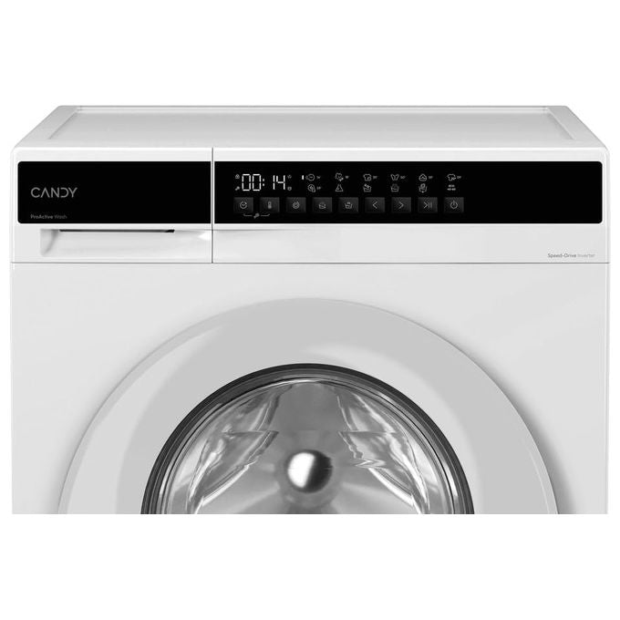 Candy EY27S7-S Easy Lavatrice Slim 7 Kg 1200 rpm Classe A Inverter Fresh Vapor (85x59.5x46.7 cm) colore Bianco