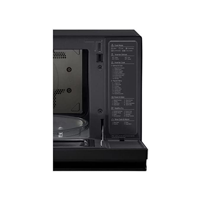 LG MJ3965BPB NeoChef Forno a Microonde Combinato con Grill 39 L 1100 W Smart Inverter Frittura Fermentazione Vapore colore Nero