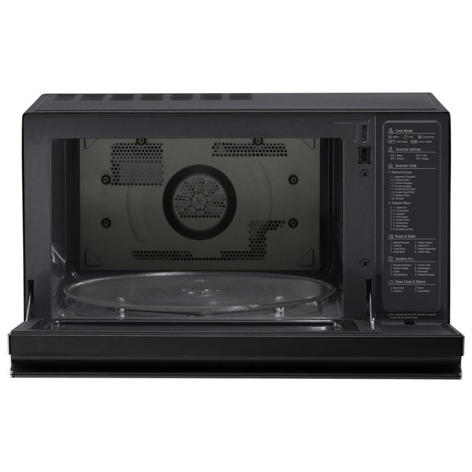 LG MJ3965BPB NeoChef Forno a Microonde Combinato con Grill 39 L 1100 W Smart Inverter Frittura Fermentazione Vapore colore Nero