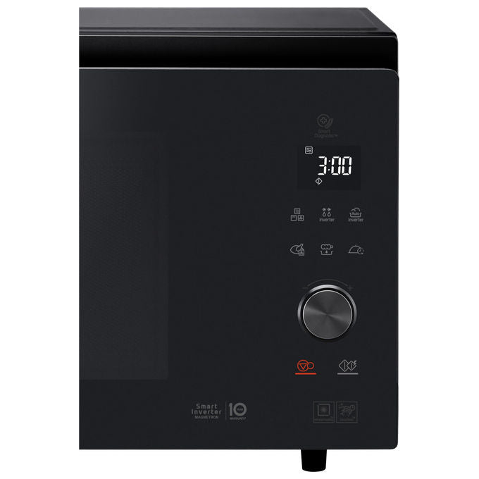 LG MJ3965BPB NeoChef Forno a Microonde Combinato con Grill 39 L 1100 W Smart Inverter Frittura Fermentazione Vapore colore Nero