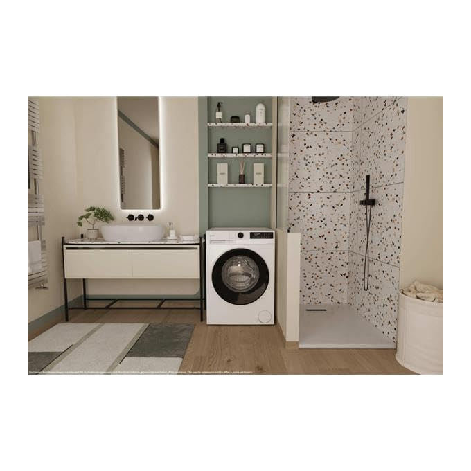 Candy GWD485SB6-S ProWash 300 Lavasciuga Slim 8-5 Kg 1400 rpm Classe A Inverter Fresh Vapor (85x59.5x53.3 cm) colore Bianco