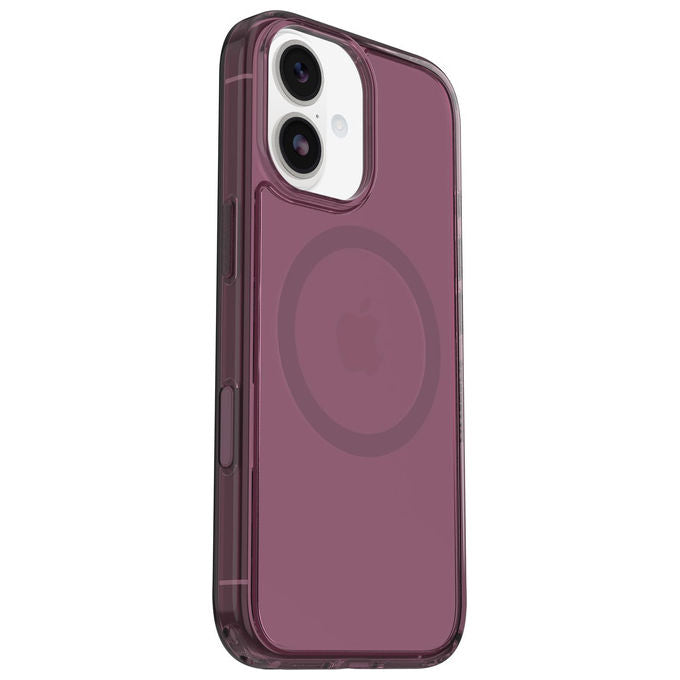 Otterbox, Symmetry Clear MagSafe, Custodia per iPhone 17, Resistente a shock, Trasparente-Rosa