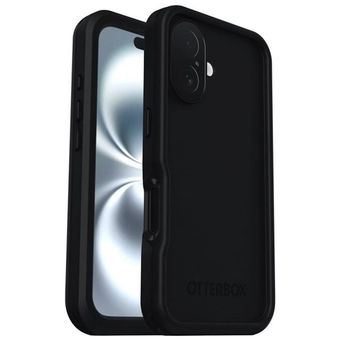 Otterbox Cover iPhone 16 Frē Series MagSafe Impermeabile IP68 Antiurto Nera