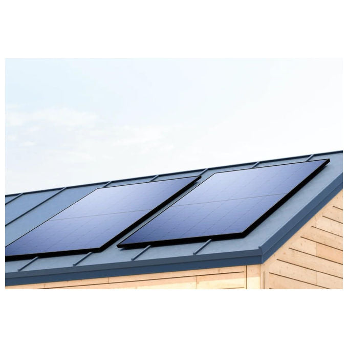 EF ECOFLOW, Pannello Solare Rigido, 450W, 2 Unita', Monocristallino, Alluminio