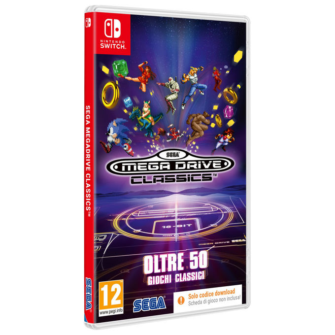 Sega Mega Drive Classics, 50 Giochi in 1, Nintendo Switch