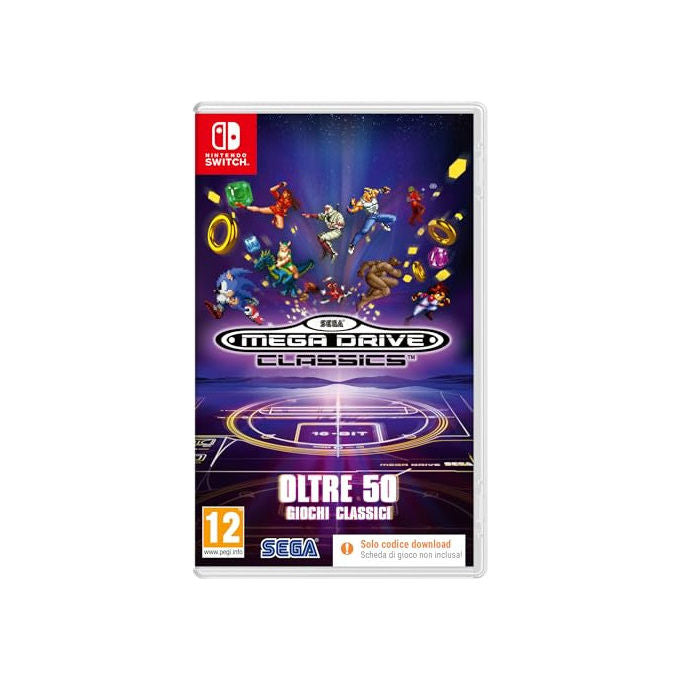 Sega Mega Drive Classics, 50 Giochi in 1, Nintendo Switch