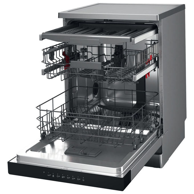 Whirlpool WH4FFC14BN6X Lavastoviglie Libera Installazione 14 coperti Classe C 44 dB 8 programmi (85x60x59 cm) colore Inox