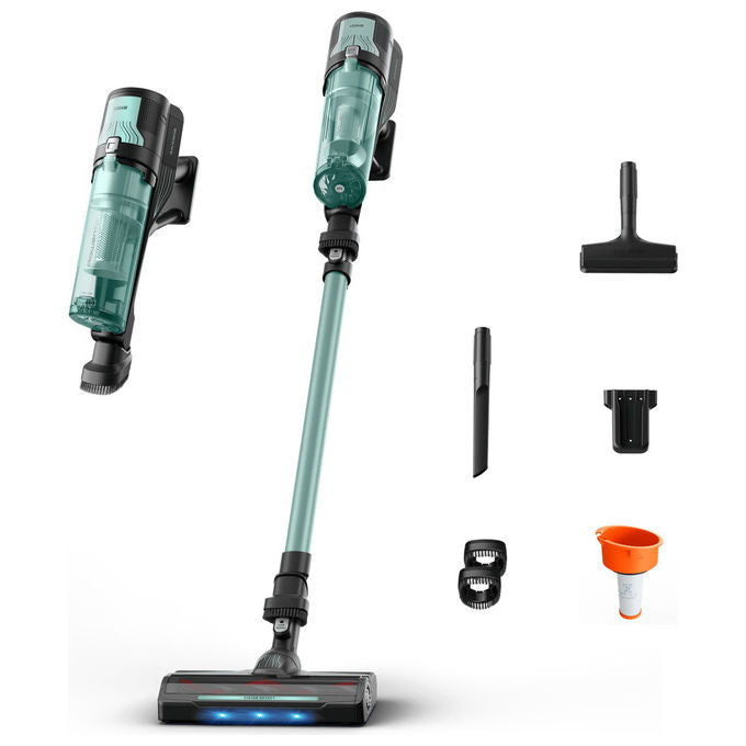 Rowenta RH1833E0 X-Force 8.80 Aspirapolvere Scopa Elettrica Senza Sacchetto 100 AW 45 min autonomia colore Verde