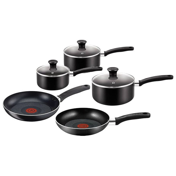 Castey Batteria da Cucina Acciaio Inox Essentials 5 Pezzi