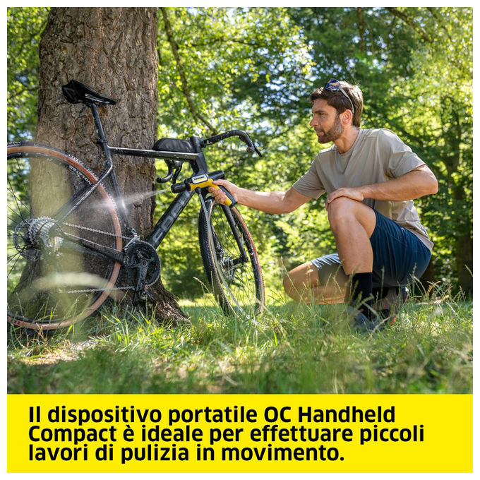 Karcher, Idropulitrice Portatile, A Batteria, 15 Bar, Multi Jet 4 in 1, OC Handheld Compact
