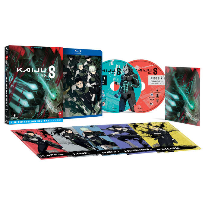 Anime Factory Kaiju No.8 Stagione 1 Blu-ray Limited Edition