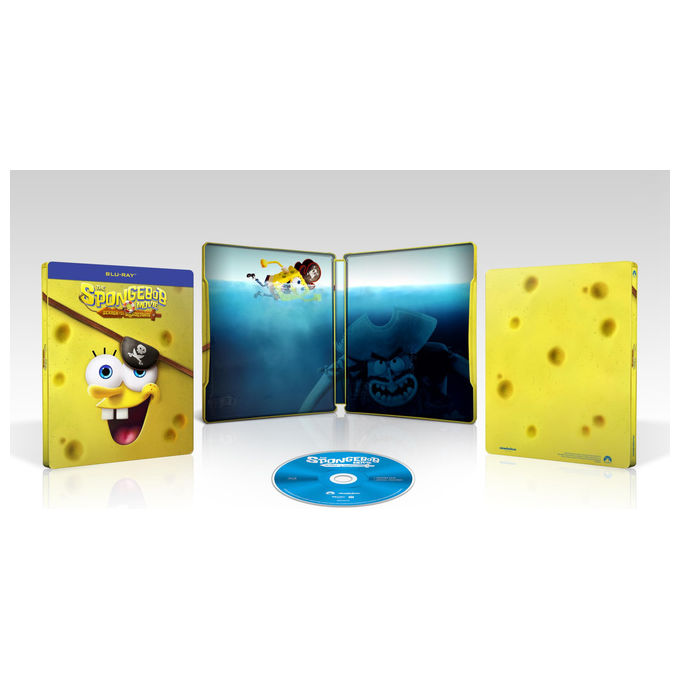 Paramount Spongebob Un'avventura da Pirati Blu-ray Steelbook Animazione Edizione Italiana