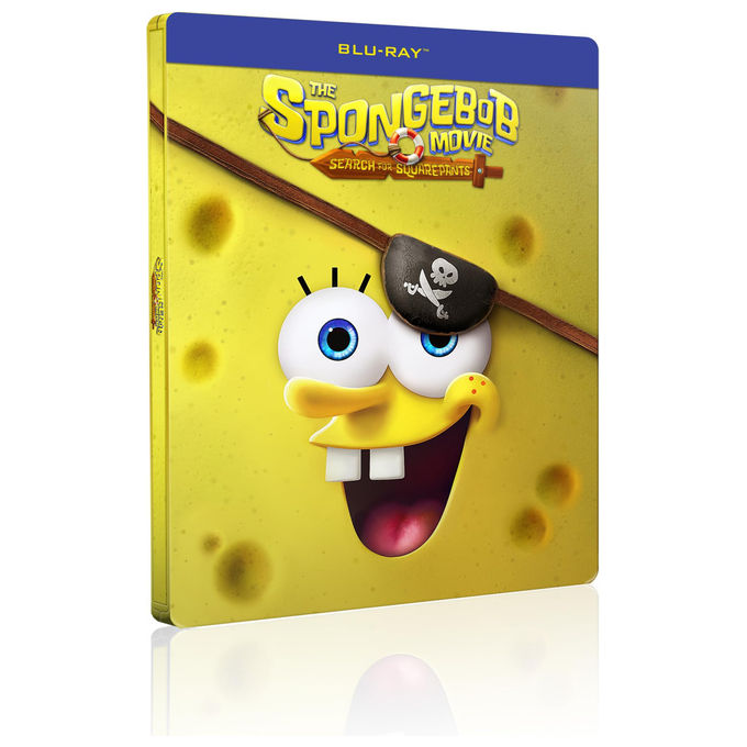 Paramount Spongebob Un'avventura da Pirati Blu-ray Steelbook Animazione Edizione Italiana
