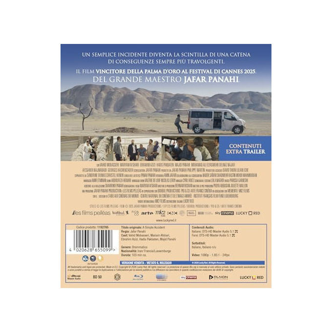 Plaion Pictures Un Semplice Incidente Blu-ray Film Drammatico Edizione Italia