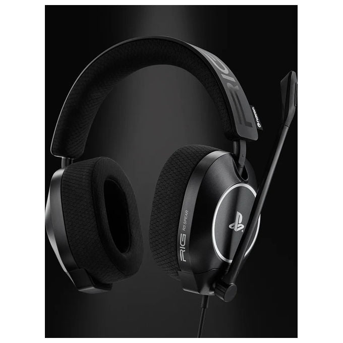 Nacon, Cuffie Gaming Cablate, RIG R5 Pro HS, Nero, Padiglione, Playstation 5