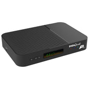 Digiquest RICD1247 AX3 Decoder Combo 4K Ultra HD Triplo Tuner DVB-T2 DVB-S2 tivu'sat Android TV Google Assistant Smartcard Inclusa colore Nero