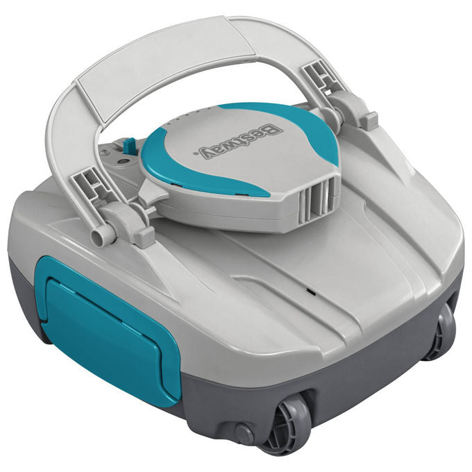 Bestway 58864 AquaTronix G100 Robot Pulitore Piscina a Batteria Li-Ion 7.4V autonomia 30 min fino a 18 m² colore Blu Grigio