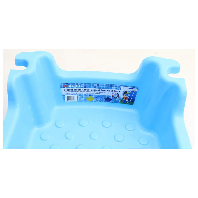 Bestway K672BU Step N Wash Vaschetta Lavapiedi per Piscina Fuori Terra in Plastica 9 L colore Blu