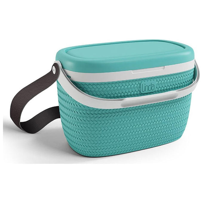 Adriatic Borsa Frigo Linda 18 Litri Turchese con Cinghia