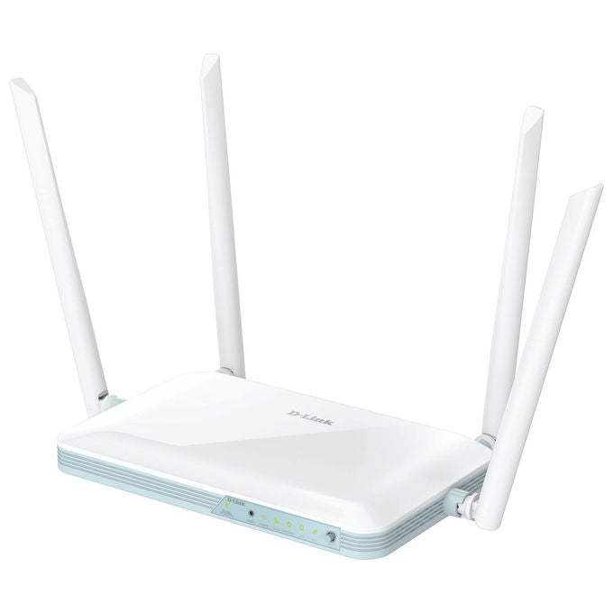 D-Link, Router 4G N300, Eagle Pro AI, Wireless Fast Ethernet, Banda Singola 2.4 GHz, Bianco