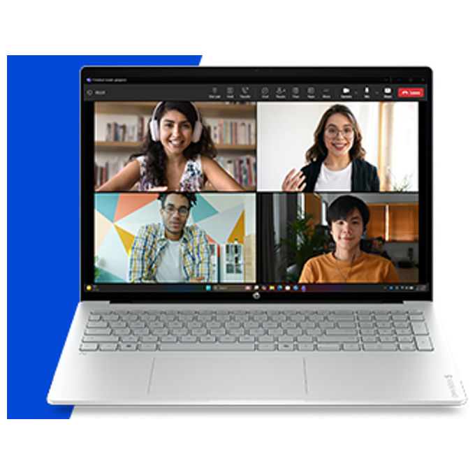 HP D8ZV8EA OmniBook 5 notebook 16 pollici OLED 2K AMD Ryzen AI 7 32 GB RAM 1 TB SSD Copilot+ argento