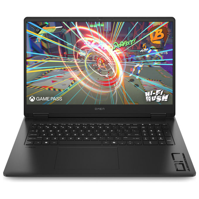 HP OMEN 17-db1001nlx Notebook Gaming 17.3'' QHD GeForce RTX 5070 SSD 32GB RAM Nero colore Nero
