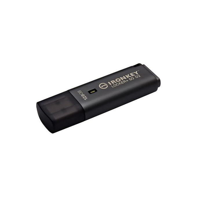 Kingston Ironkey Locker+ 50 G2 128GB Crittografata USB 3.2 Nero
