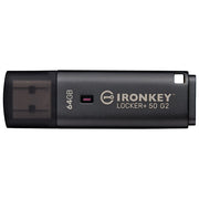 Kingston Technology Chiavetta USB IronKey Locker+ 50 G2 64GB USB 3.2 Crittografia AES-256