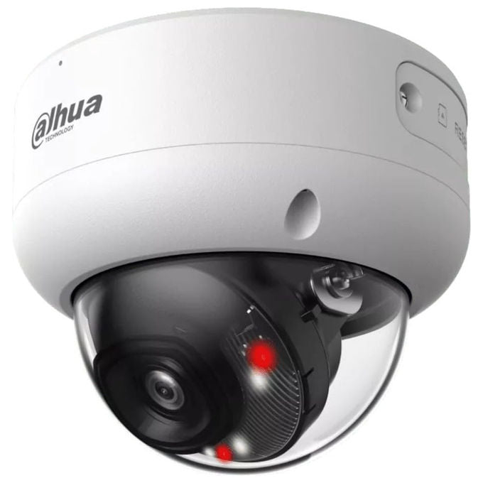 Dahua Telecamera Dome IP WizSense 4MP 2.8mm PoE Esterno IP67 DH-IPC-HDBW3449EP-S-IL-0280B