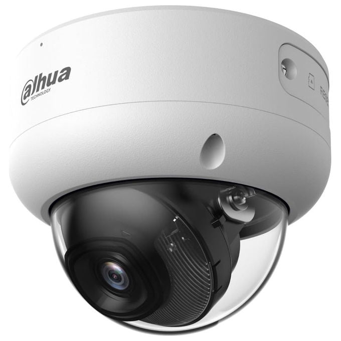 Dahua Telecamera Dome IP WizSense 4MP 2.8mm PoE Esterno IP67 DH-IPC-HDBW3449EP-S-IL-0280B
