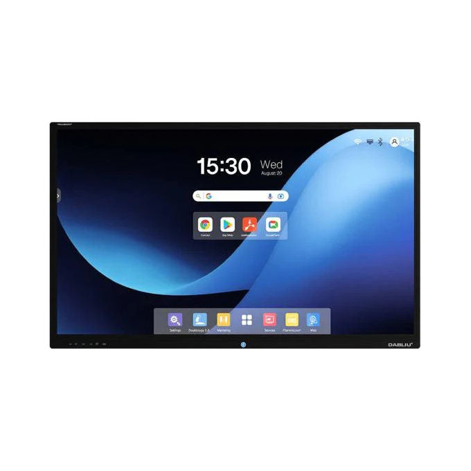 Wacebo, Monitor Interattivo 65'' 4K, DabliuTouch L1R-146A, Infrarossi, Nero