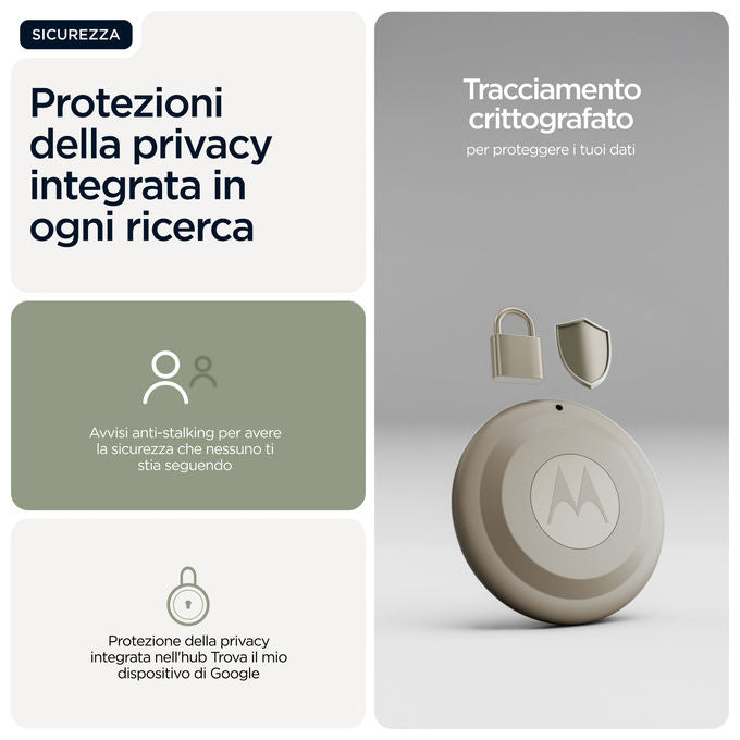 Motorola Moto Tag 2 Cercatore Universale Bluetooth 6.0 Verde