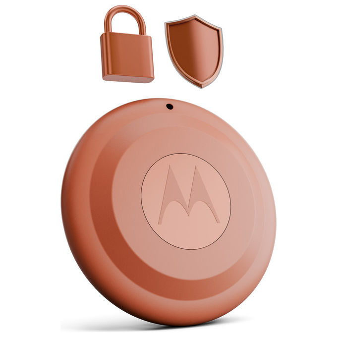 Motorola Moto Tag 2 Localizzatore Bluetooth Antifurto Arancione