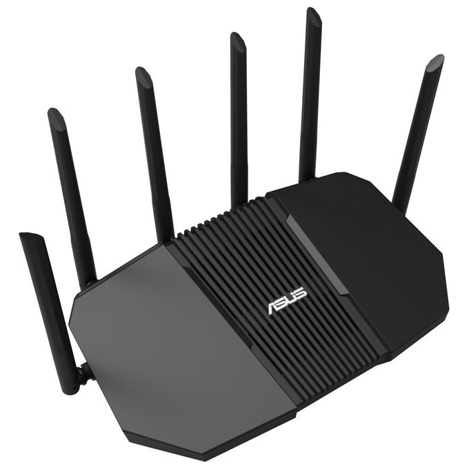 Asus, Router Wi-Fi 7 RT-BE90U, Tri-Band 2.5 Gigabit Ethernet, AiMesh, Nero