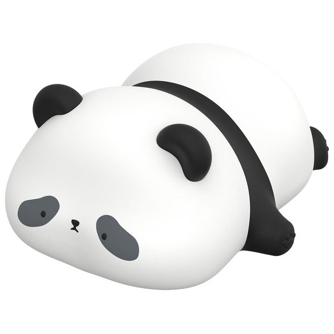 Muitomas Lampada da Tavolo Panda Silicone Bianca USB-C
