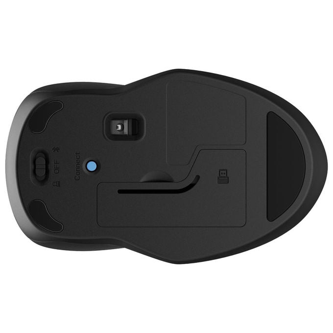 HP 6V2J7AA 250 Mouse Wireless Dual Mode Bluetooth 5.0 USB-A 1600 DPI Ambidestro colore Nero