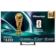Hisense, Tv Mini-Led 55U72Q, 55 Pollici, 4K 144Hz, Smart Tv, Dolby Vision Atmos