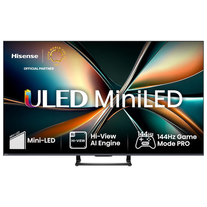 Hisense, Tv Mini-Led 55U72Q, 55 Pollici, 4K 144Hz, Smart Tv, Dolby Vision Atmos
