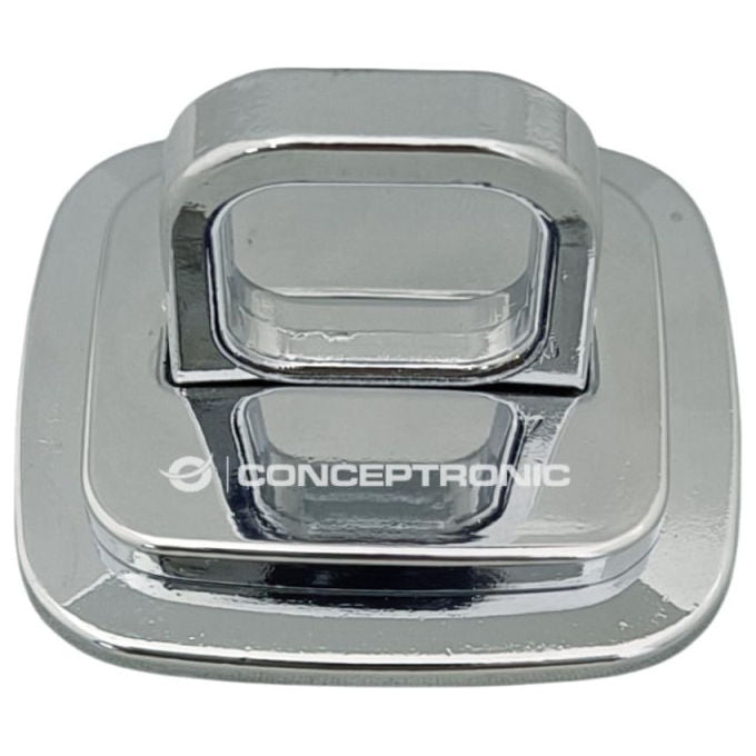 Conceptronic Ancoraggio di Sicurezza, Argento, per Scrivania, in Zinco