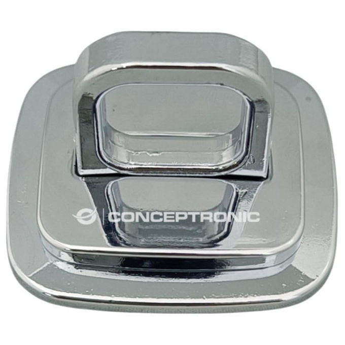 Conceptronic Ancoraggio di Sicurezza, Argento, per Scrivania, in Zinco