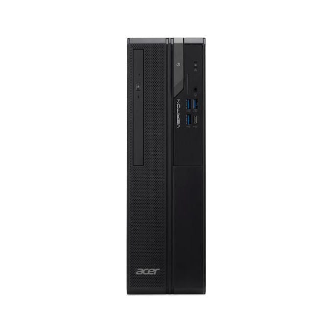 Acer, PC Desktop Compatto Veriton VX2735G, Intel Core Ultra 5 225, 8 GB DDR5, 512 GB SSD, Windows 11 Professional, Nero
