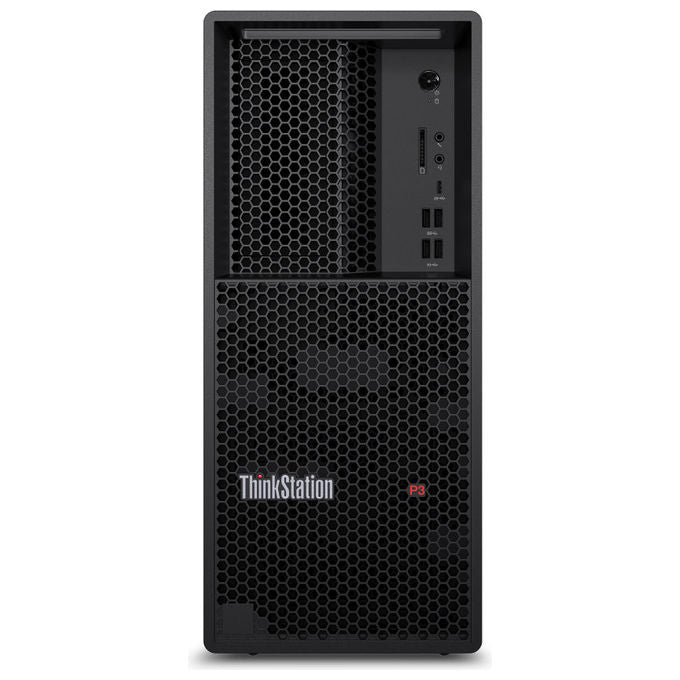 Lenovo, ThinkStation P3 Tower Gen 2, Intel Core Ultra 7 265K, 32 GB DDR5, 1 TB SSD, Windows 11 Pro, Nero