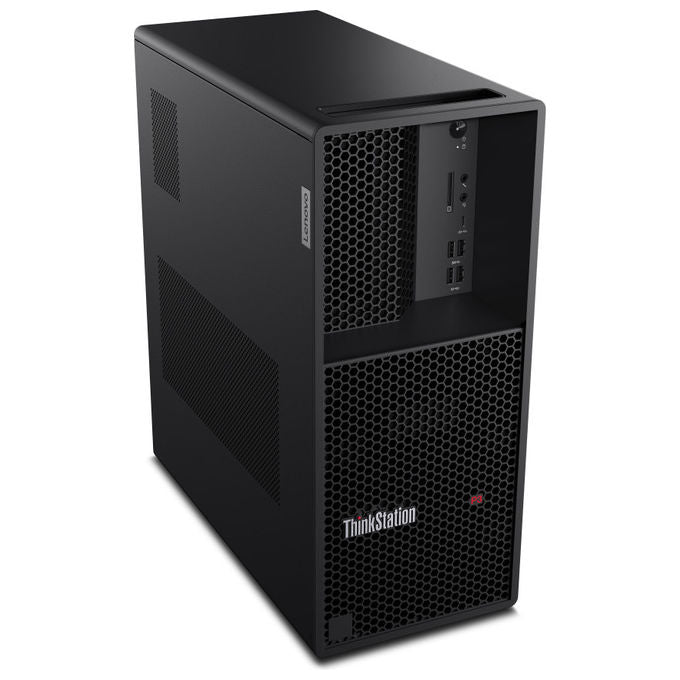 Lenovo, ThinkStation P3 Tower Gen 2, Intel Core Ultra 7 265K, 32 GB DDR5, 1 TB SSD, Windows 11 Pro, Nero